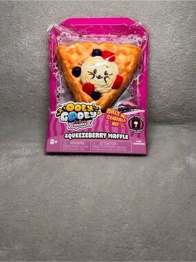 Ooey Gooey Squeezebberry Waffle Squishy Toy